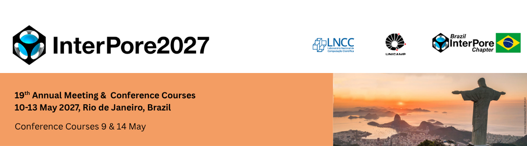 conference banner for InterPore2027 with partner logos